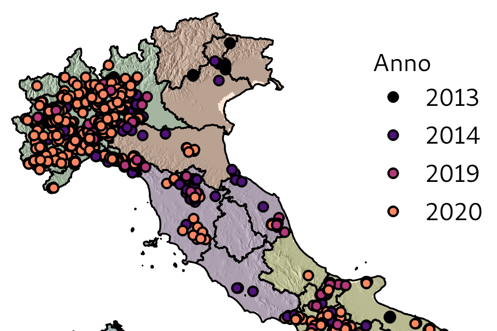 ll monitoraggio varroa della rete Unaapi – Sanità apistica